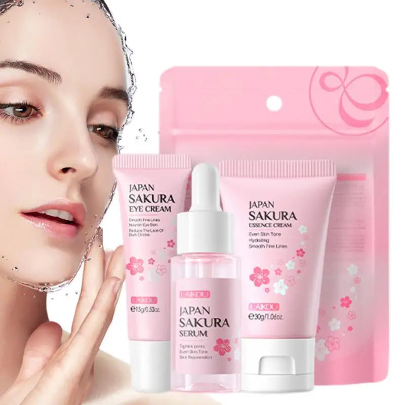 Coffret Soin Visage Sakura 3 Pièces